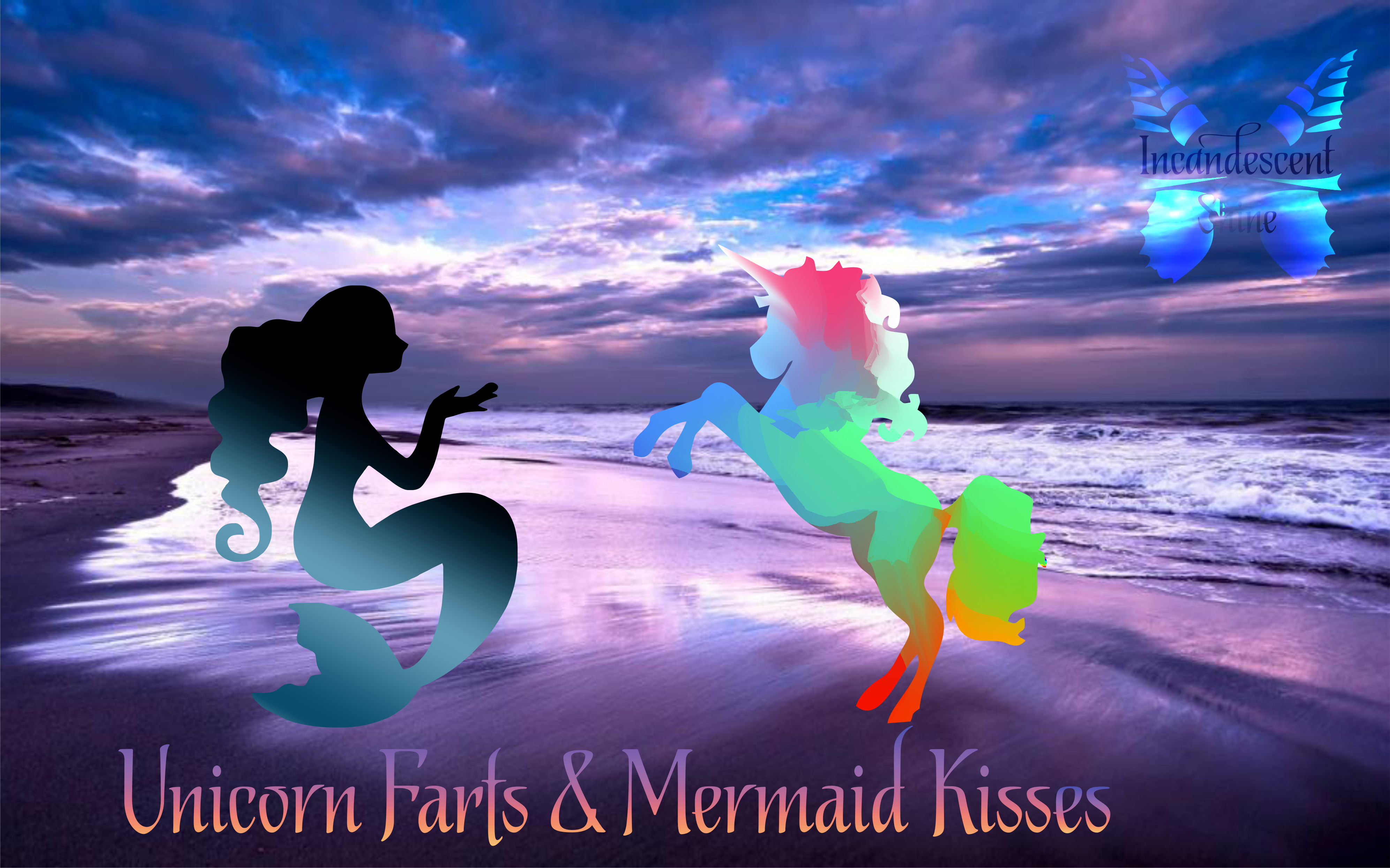Mermaids Cove-Coloured Acrylic-Incandescent Shine Ltd